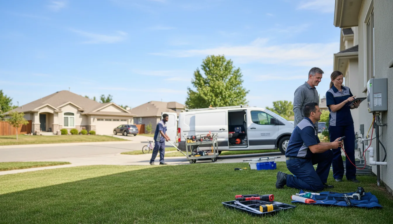 Tankless water heater service in Womelsdorf, PA